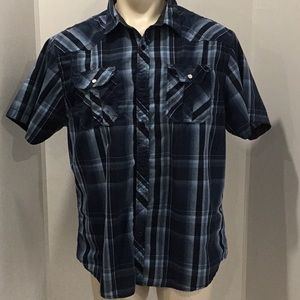 🇨🇦Mens XLarge Mountain Ridge S/S Casual Shirt